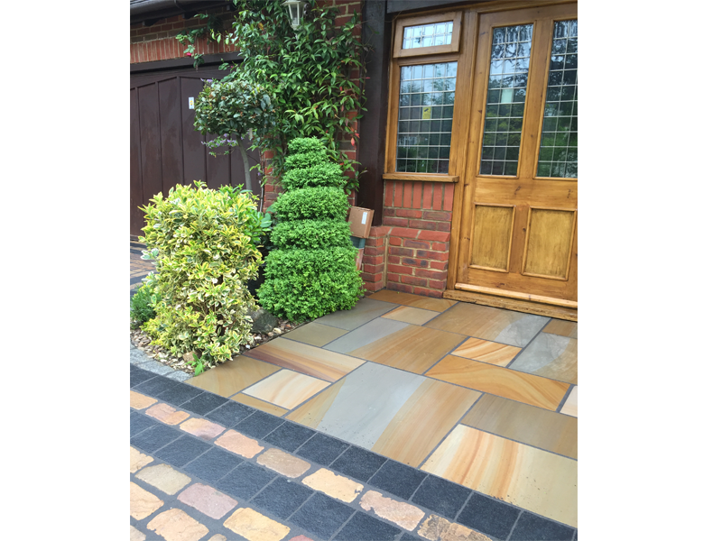 Beautifully finished, its all in the small touches. New Driveway joining the new patio.